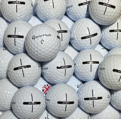 50 TAYLORMADE DISTANCE+ WHITE GOLF BALLS AAAA FREE SHIPPING